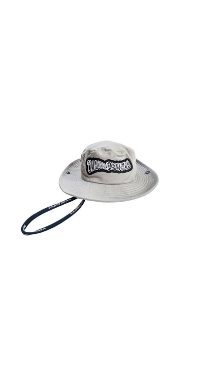 MACIRI DONIA over-logo-embroidered bucket hat.