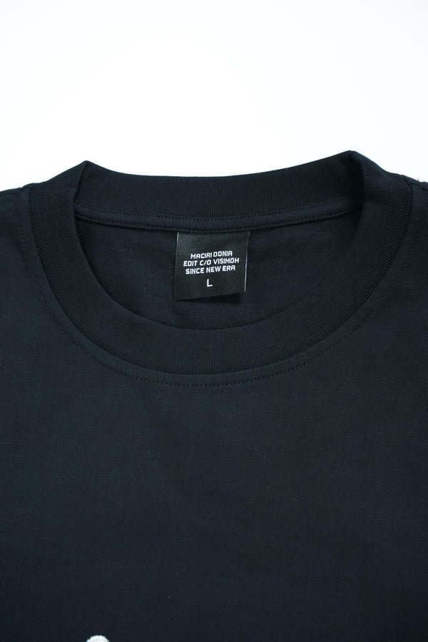 Donia Represent Schwarzes T-Shirt