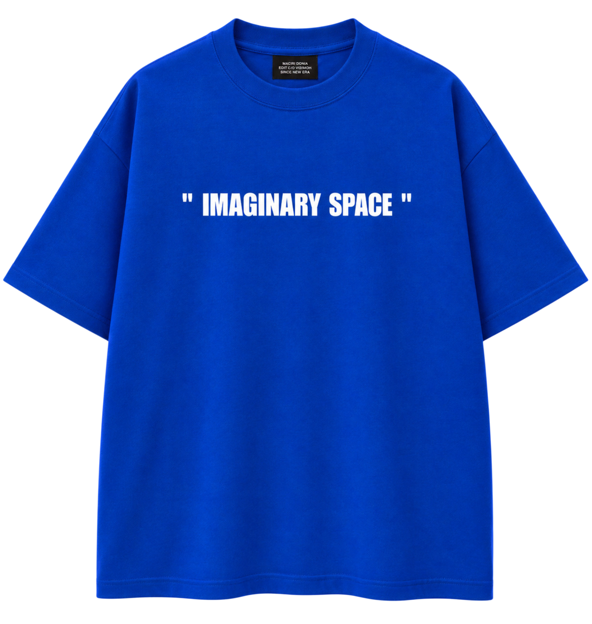 IMAGINARY SPACE TEE-BLUE