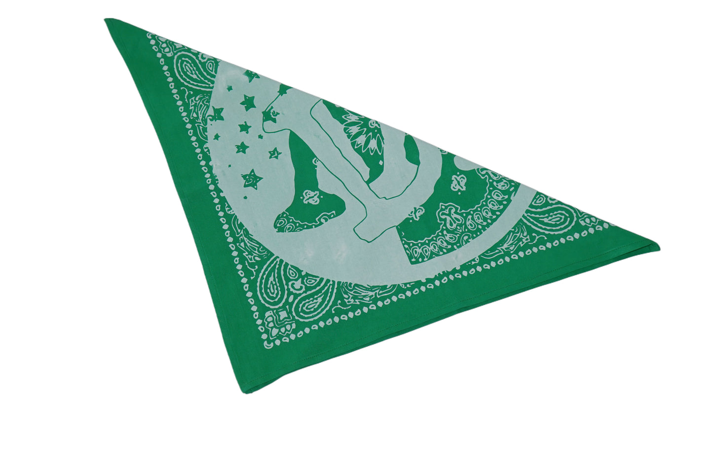 Donia  Nature-Green  Bandana -  Dark Green.