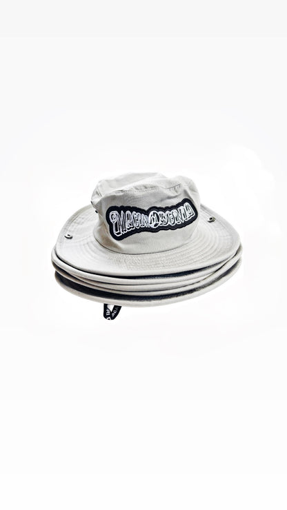 MACIRI DONIA over-logo-embroidered bucket hat.