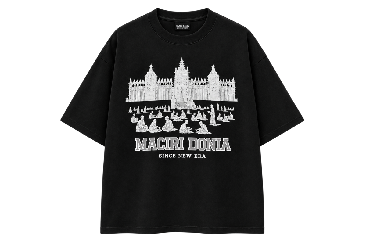 DJENNE ARCHIVE MONOGRAM TEE