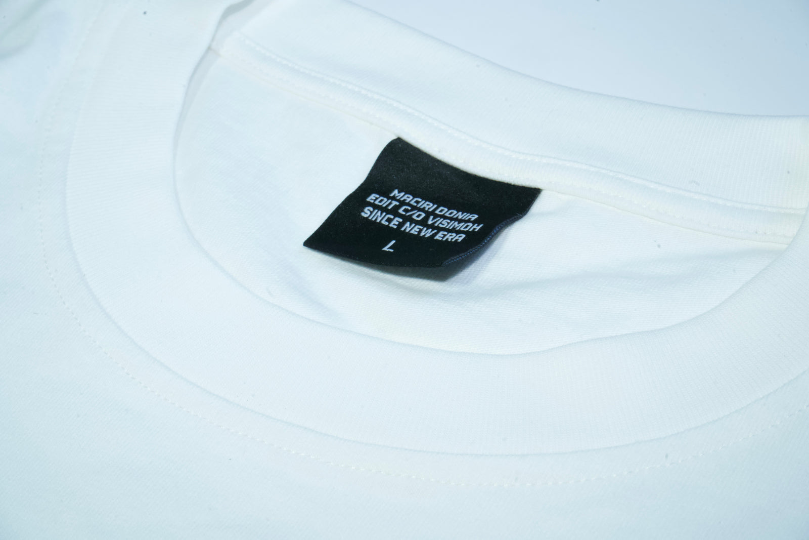 Donia Represent White Tee