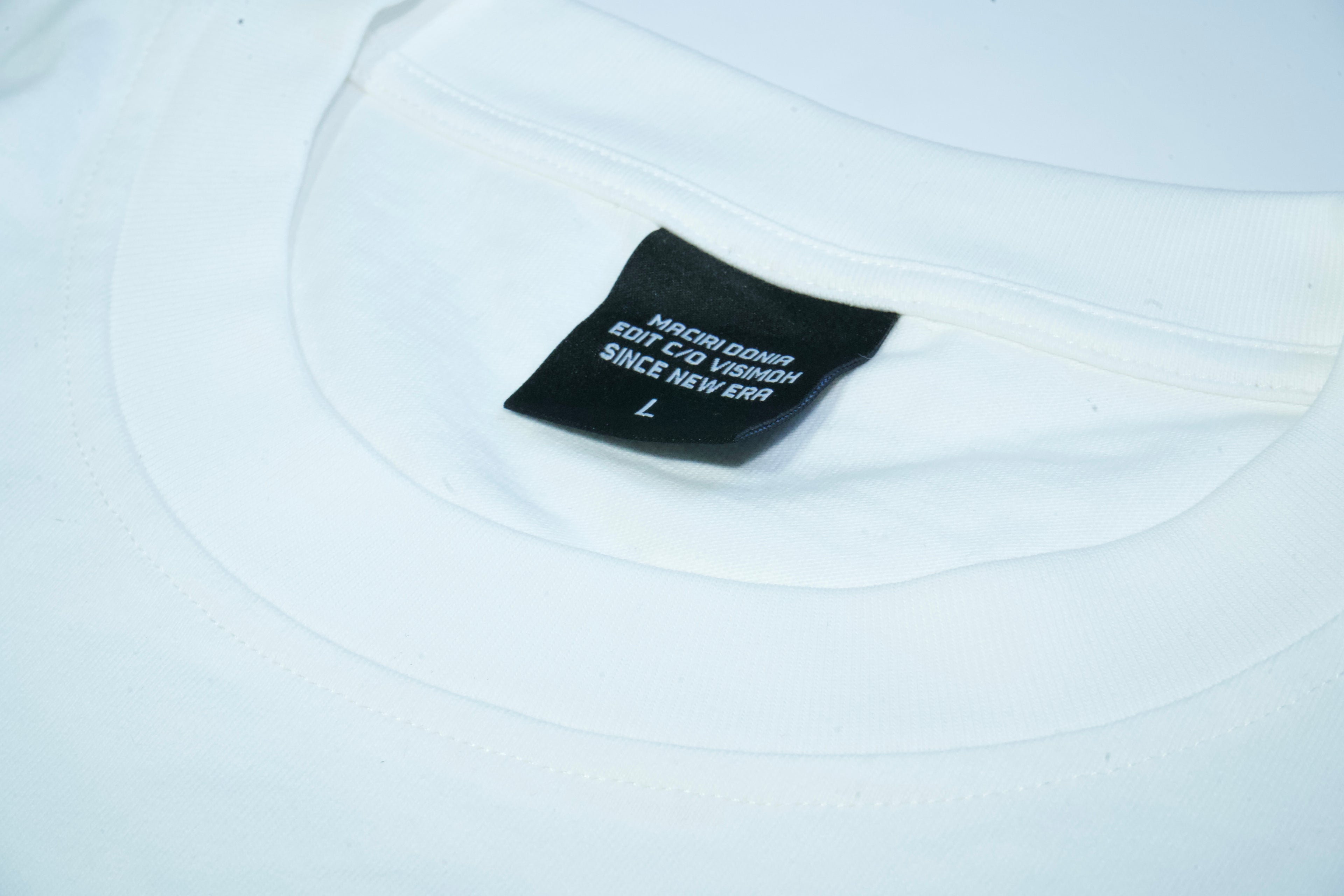 Donia Represent White Tee